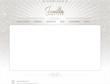 Tablet Screenshot of jamilla.com.au